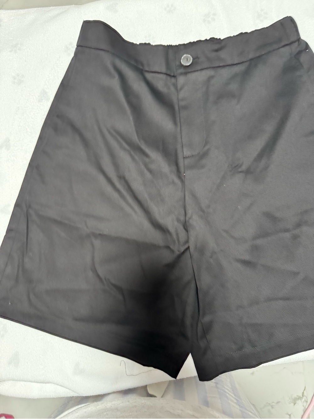 The Kooples Men's Black Flat Front Shorts